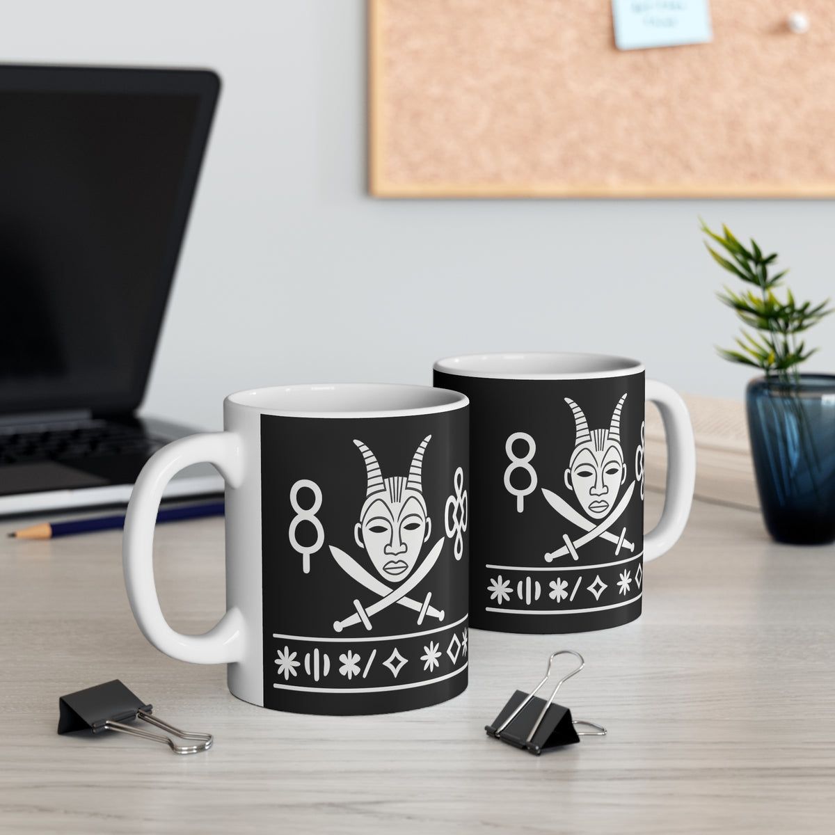 Igbo Pirate Mug - 11oz Ceramic Coffee Cup