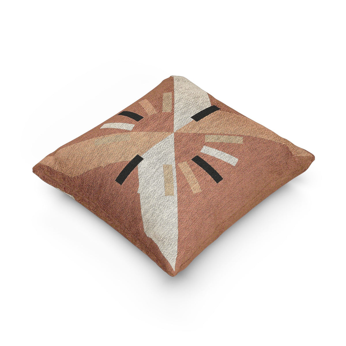“Axis & Echo” – Geometric Throw Pillow Cover