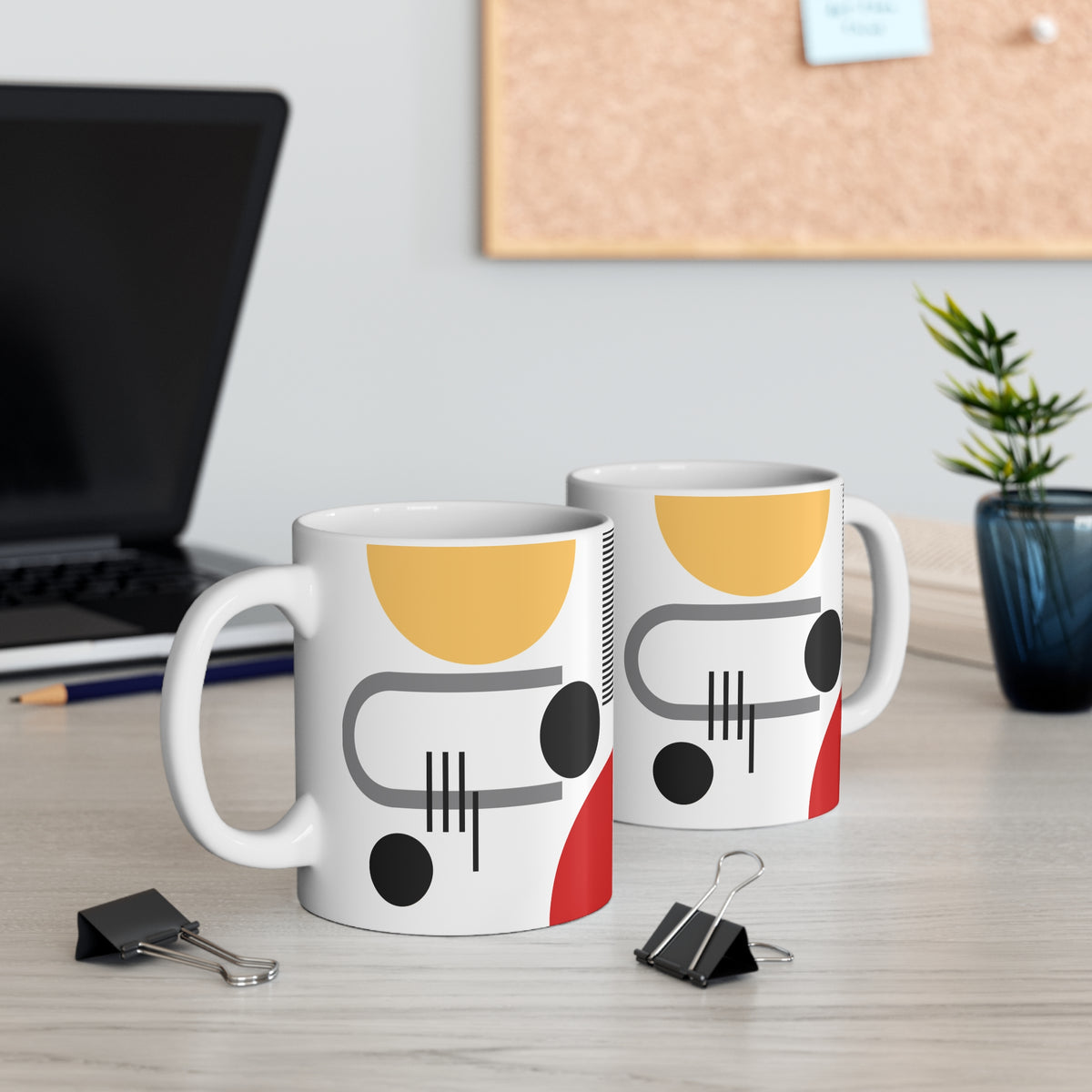 Modern Abstract Circles Design