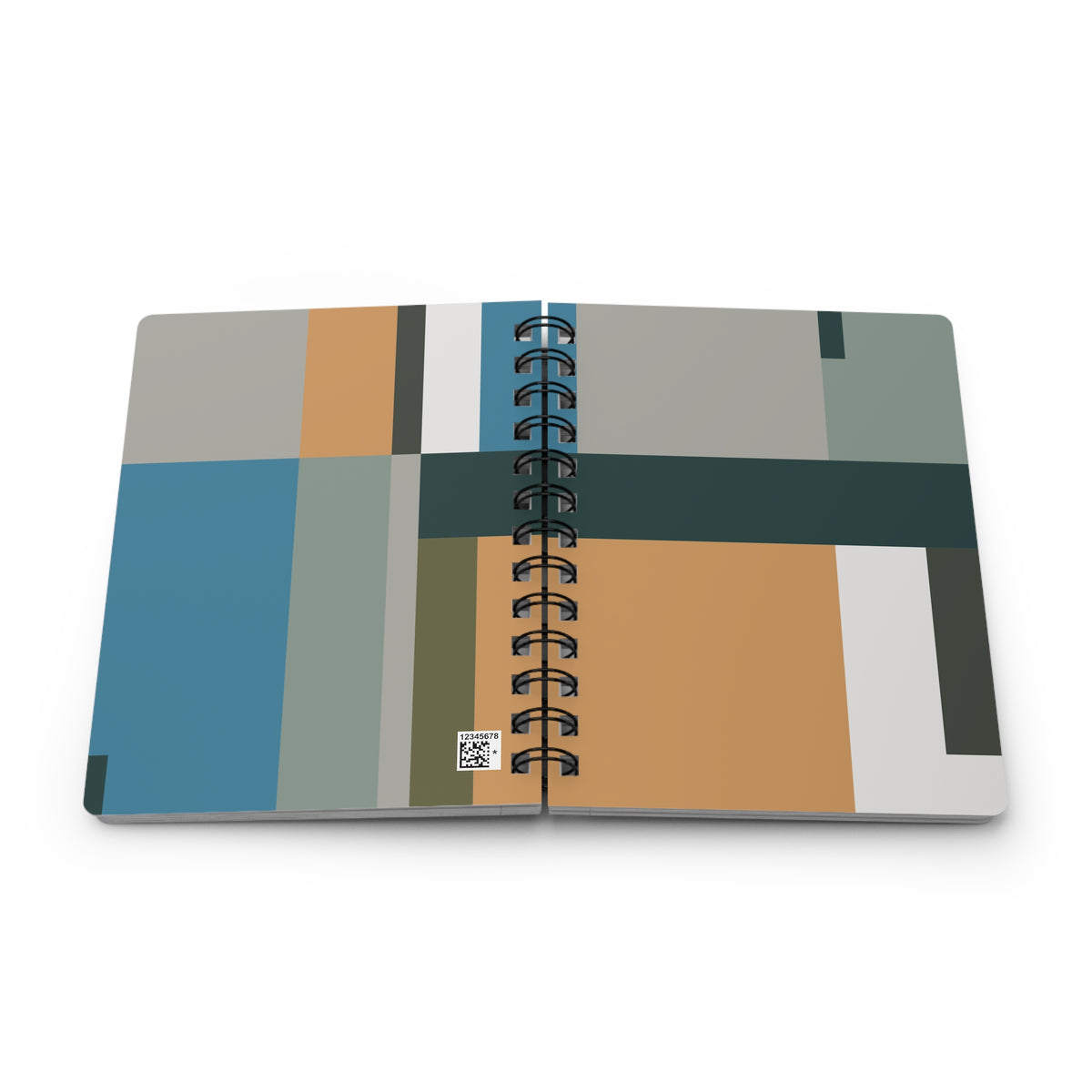 Mid-Century Modern Earth Tones Journal