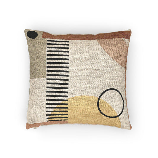 Minimalist Abstract Geometric Throw Pillow – Bold Modern Accent