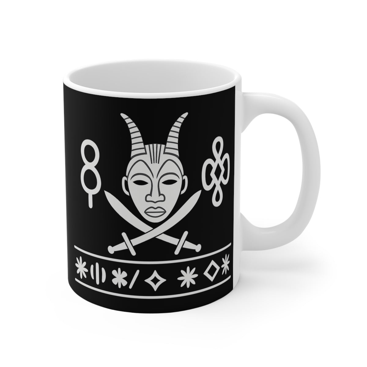 Igbo Pirate Mug - 11oz Ceramic Coffee Cup