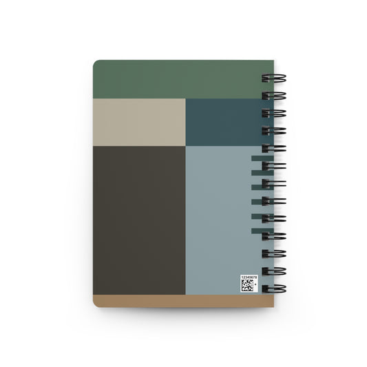 Contemporary Color Block Interior Design Journal | Stylish Notebook for Creative Writing, Sketching, Gift for Artists, Minimalist Stationery