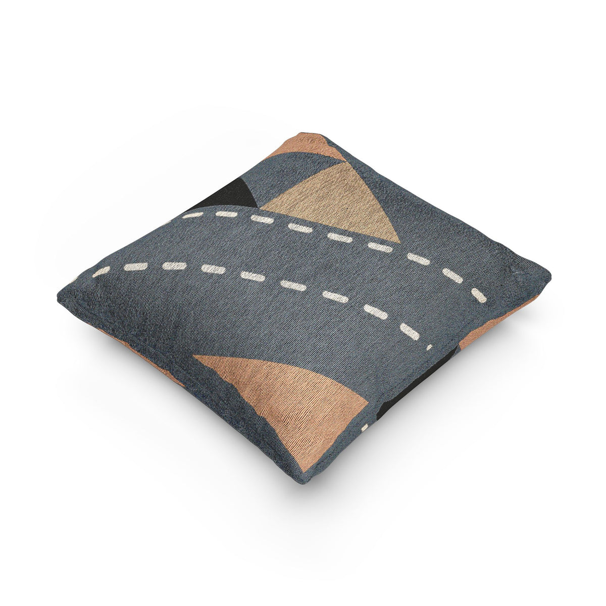 Transit Geometry Throw Pillow – Where Movement Meets Form