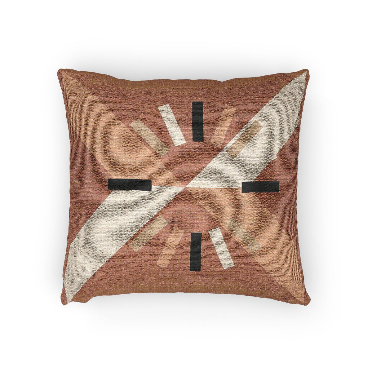 “Axis & Echo” – Geometric Throw Pillow Cover